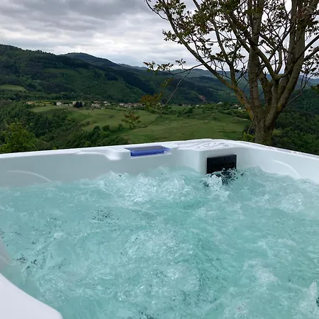 Holiday home Ardeche, La Cote Des Buis, Avec Piscine Interieure, Jacuzzi, Vallee Du Doux Empurany